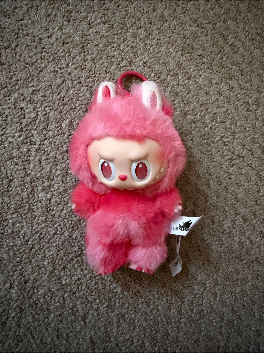 Popmart Labubu Love- Big Into Energy Series Vinyl Plush - 6 Inch Keychain